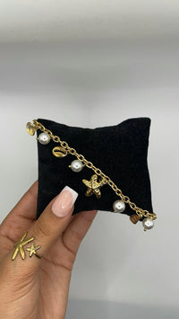 Bracelet breloque plage