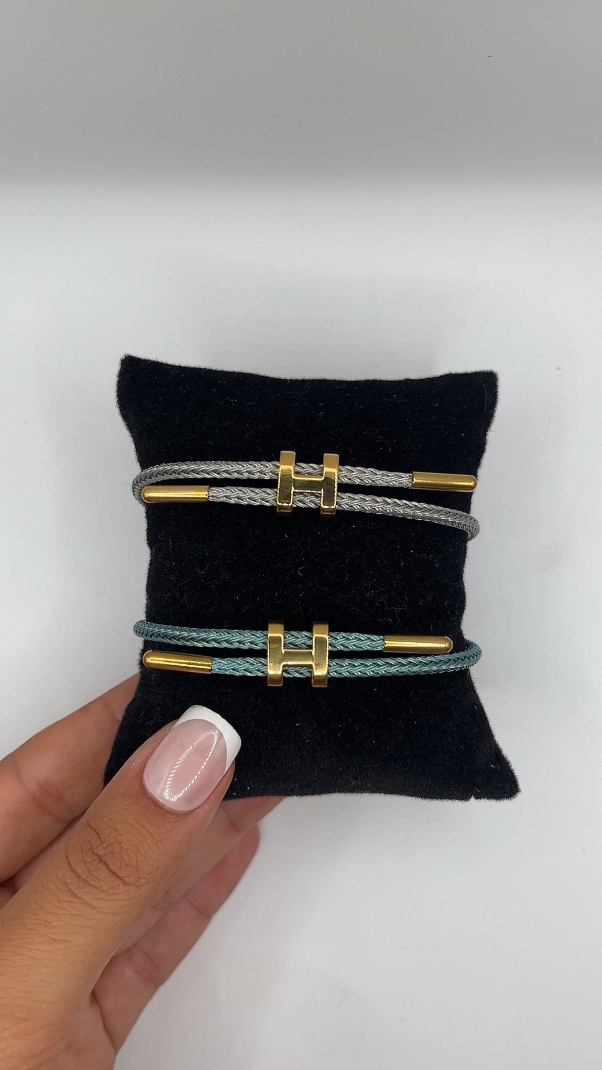 Bracelet tissu H