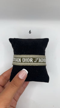 Bracelet tissu CD
